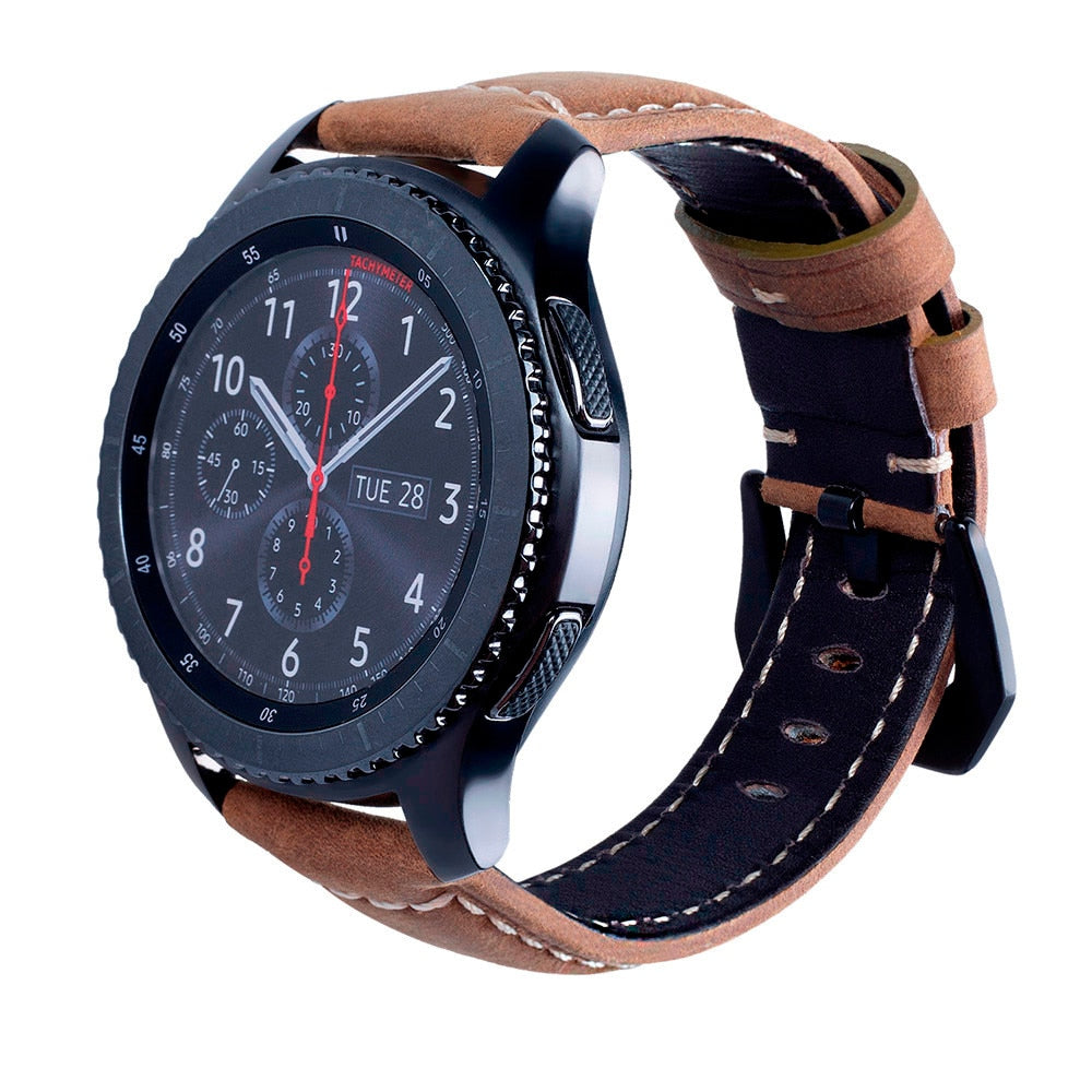 Leather Replacement Watch Wrist Strap Band For