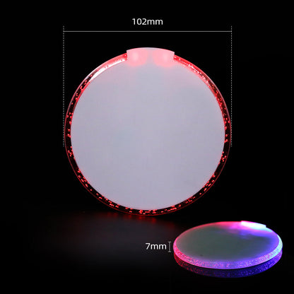Party Supplies Bottle Acrylic Led Light Coaster (200 Pack)