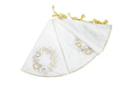 ML17119 Ornament Wreath Tree Skirt, 56"Rnd