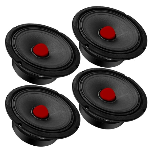 5Core 6.5 Inch Midrange Door Speaker 580W PMPO Subwoofer w Aluminum