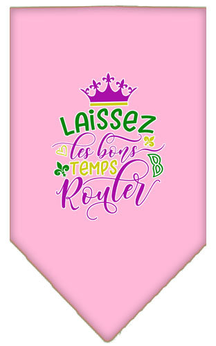 Mirage Pet 66-446 SMLPK Laissez Les Bons Temps Rouler Screen Print Mar