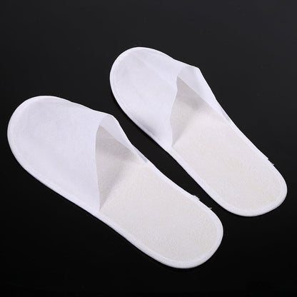 Men Women Spa Hotel Use Disposable Slipper Closed