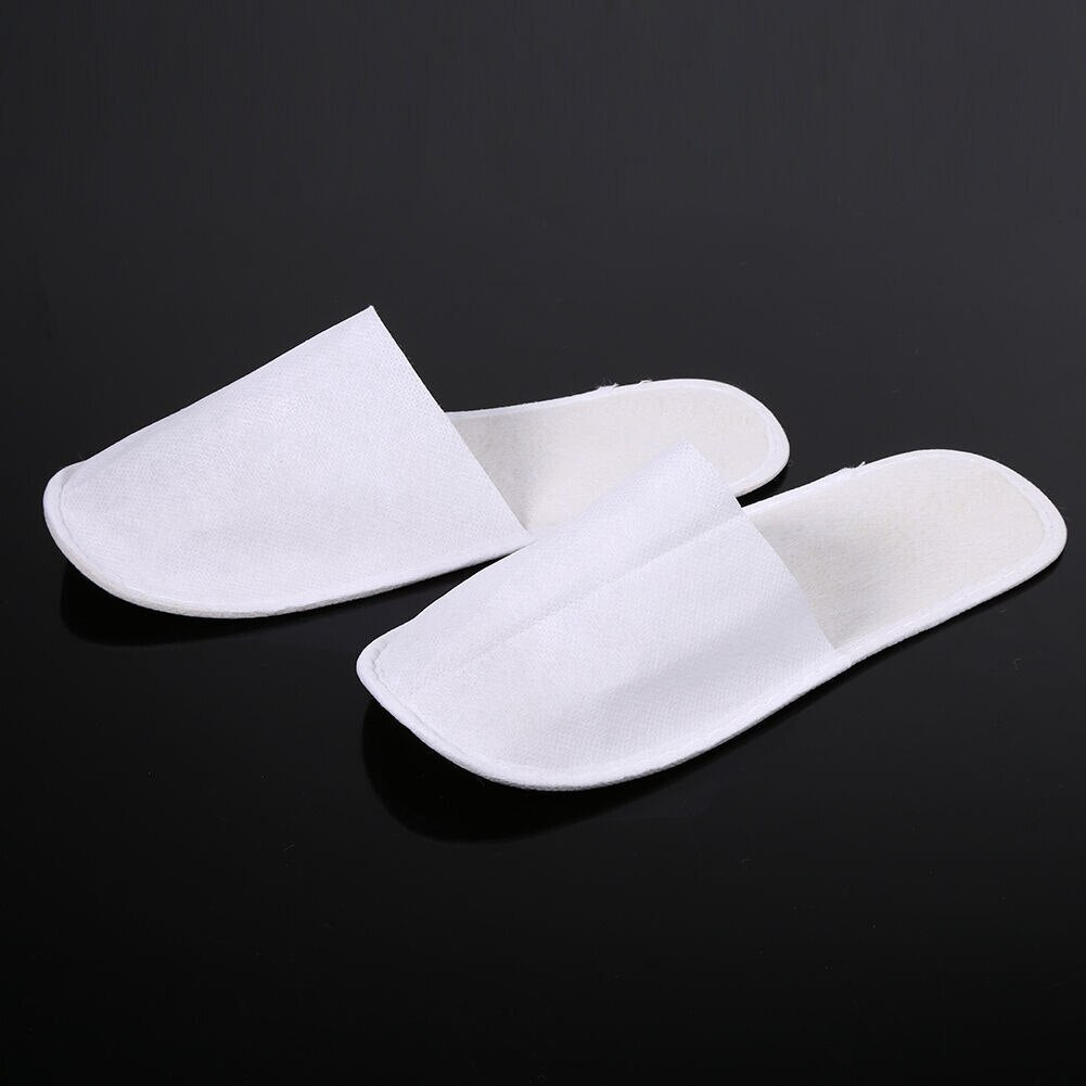 Men Women Spa Hotel Use Disposable Slipper Closed