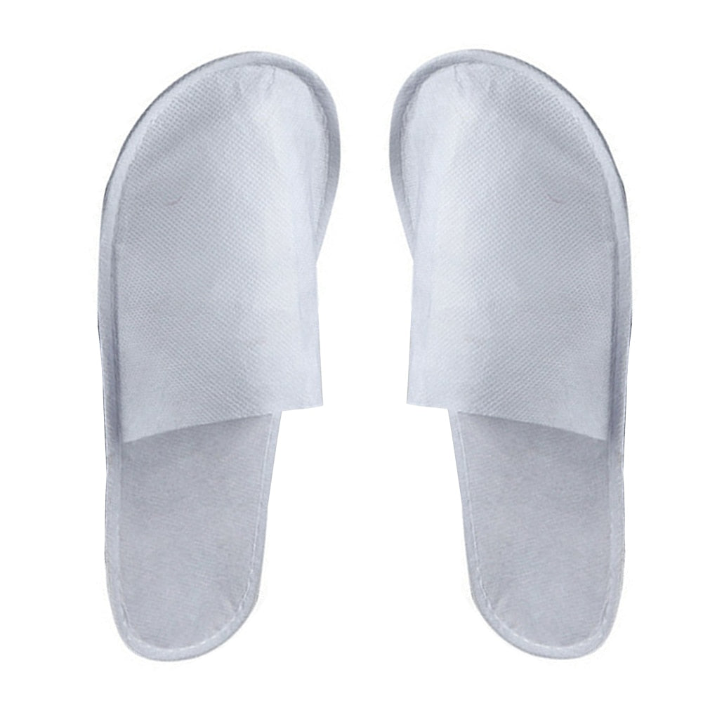 Men Women Spa Hotel Use Disposable Slipper Closed