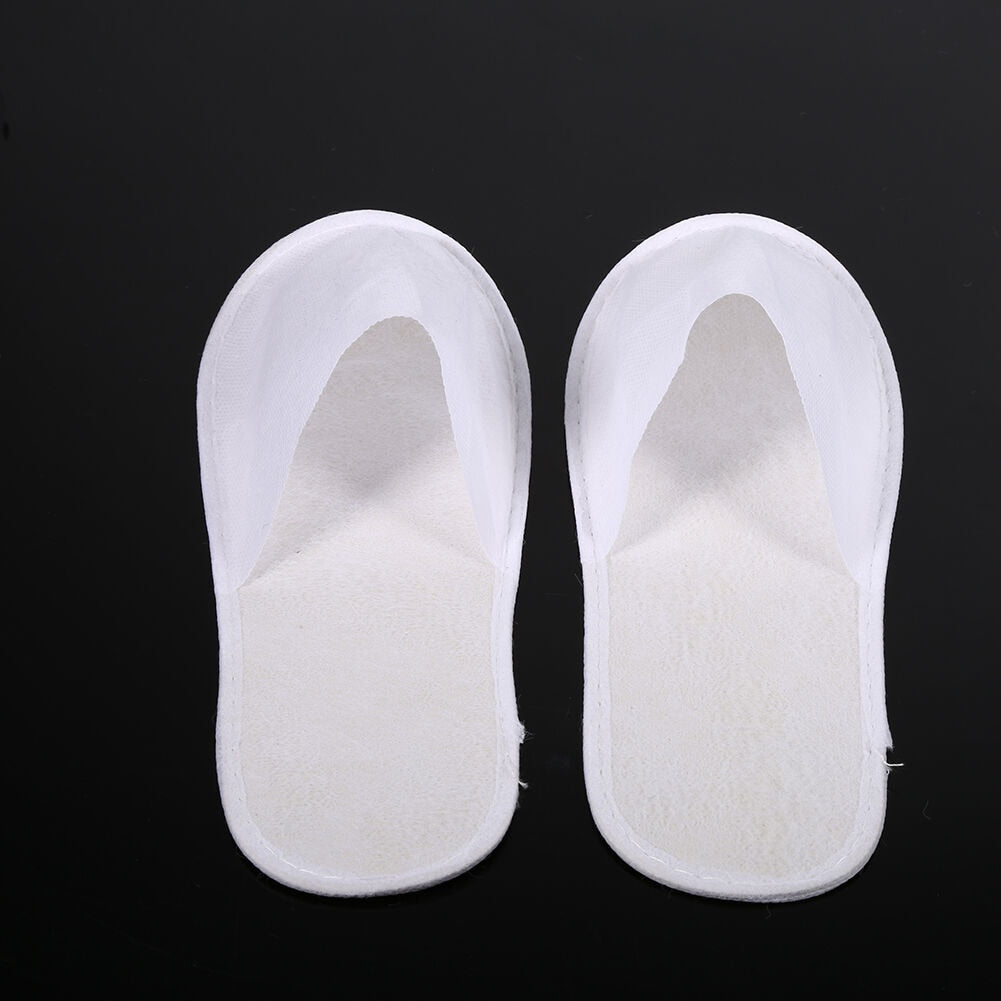 Men Women Spa Hotel Use Disposable Slipper Closed