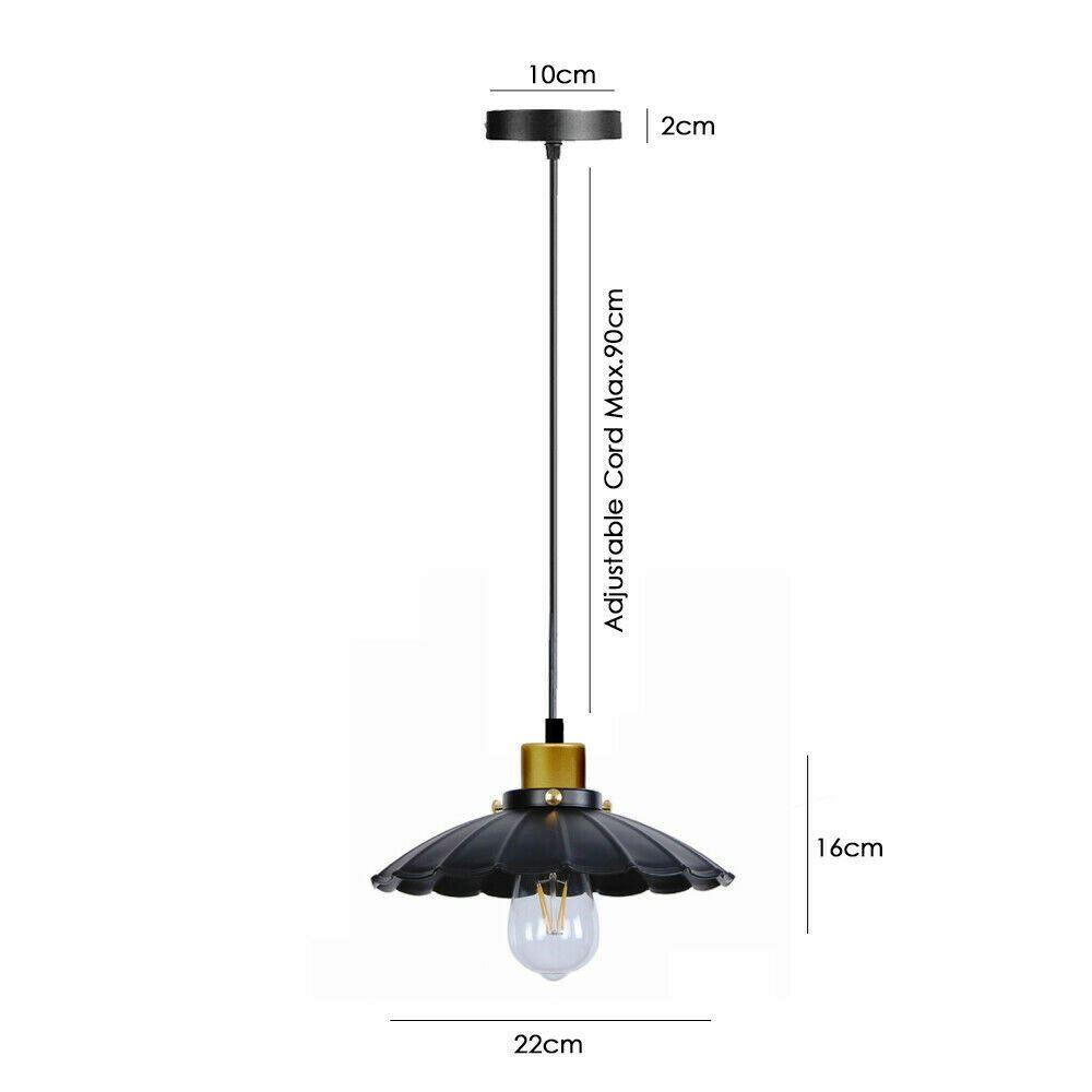 Chandelier Fixture Adjustable Wavy Ceiling Hanging Lamp Light~2818 Secondary image