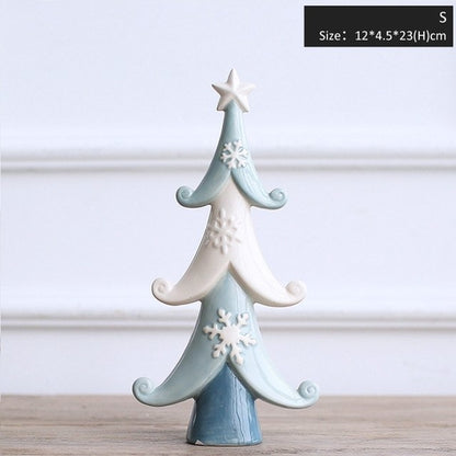 1 Piece Ceramic Christmas Tree Decoration