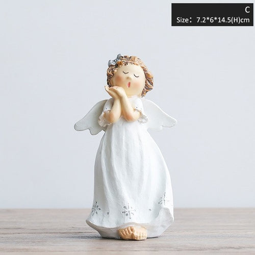 1 Piece Singing Angel Lovely Ceramic Figurine