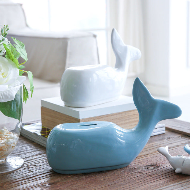 Piggy Bank Money Box for Children Whale Shape Secondary image