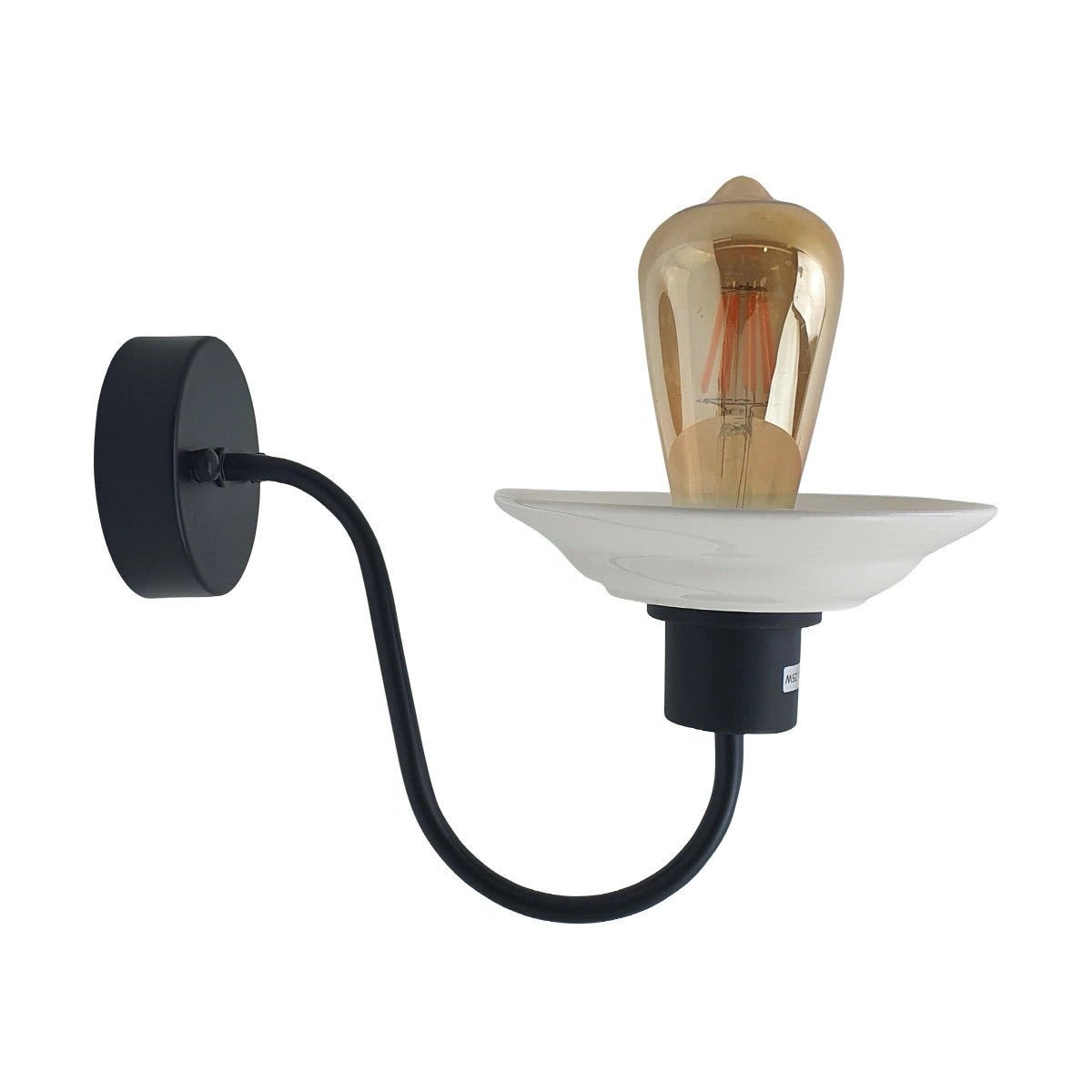 Modern Antique Brass Black Wall Scone Lamp Light Shade Set~2475