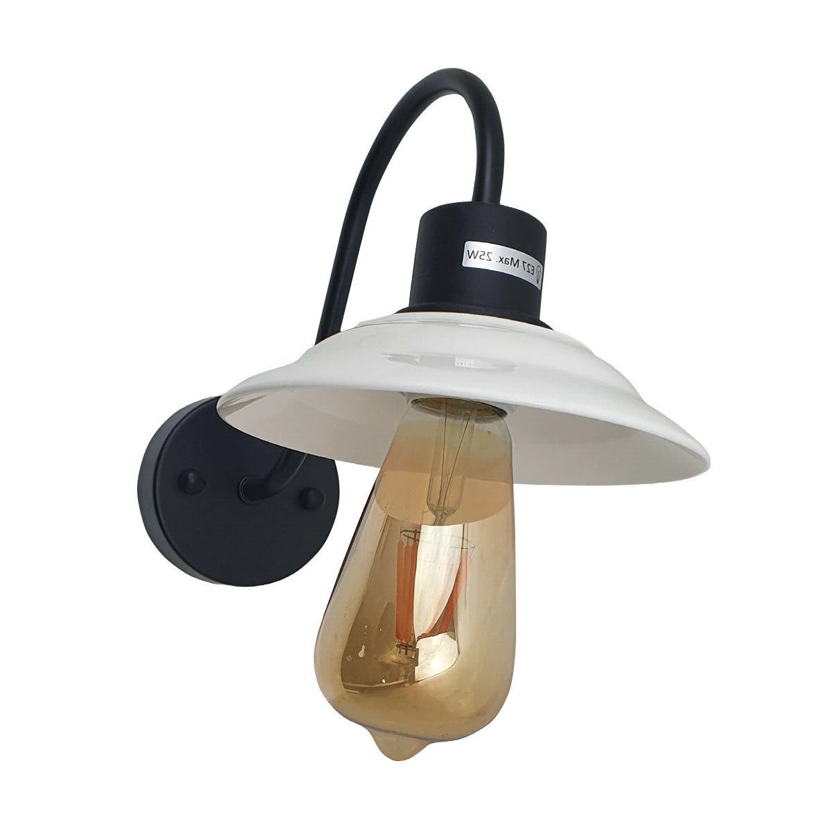 Modern Antique Brass Black Wall Scone Lamp Light Shade Set~2475