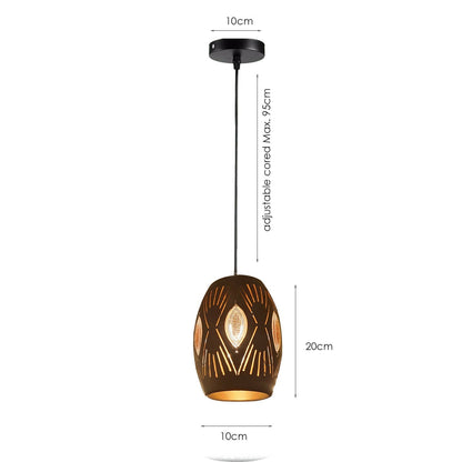 3 x Ceiling Pendant Light Fitting Pendant Chandelier Hanging
