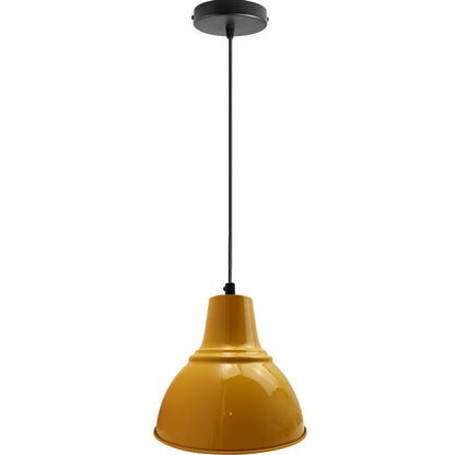 Modern Vintage Style Ceiling Yellow colour Pendant Lamp~2501