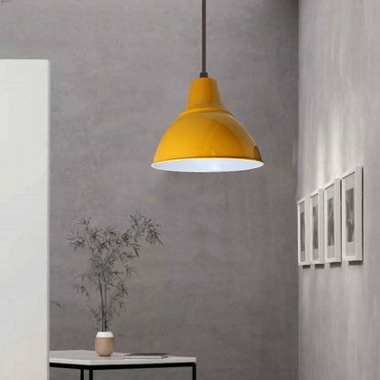 Modern Vintage Style Ceiling Yellow colour Pendant Lamp~2501