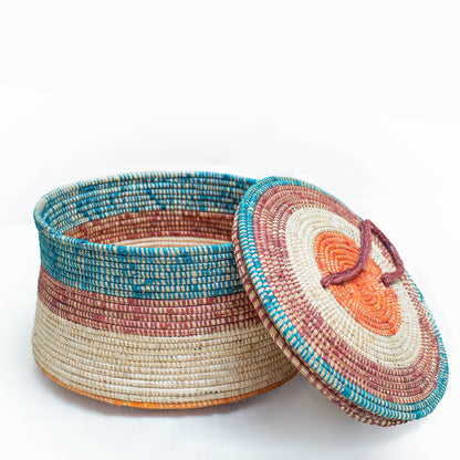 Serengeti Handwoven Fair Trade Basket.