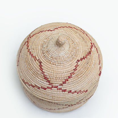 Tanganyika  Eco-Friendly Lidded Basket