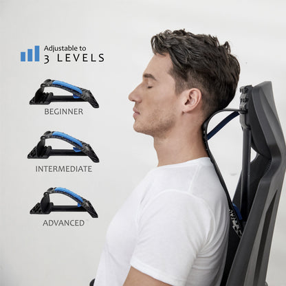 Multi Level Neck And Shoulder Stretching Device