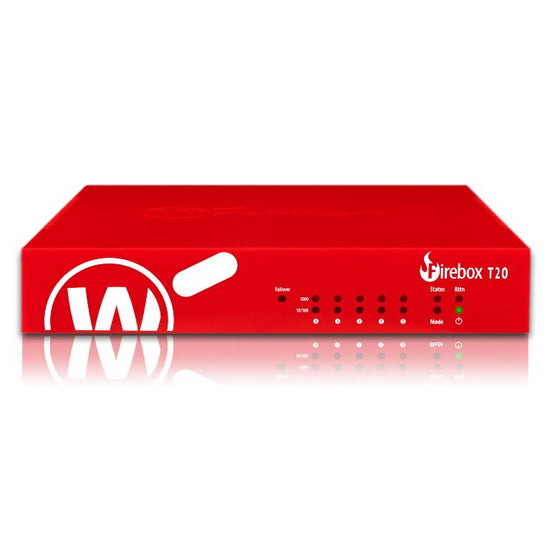 WATCHGUARD Firebox T20 with 3-yr Basic Security Suite (WW)