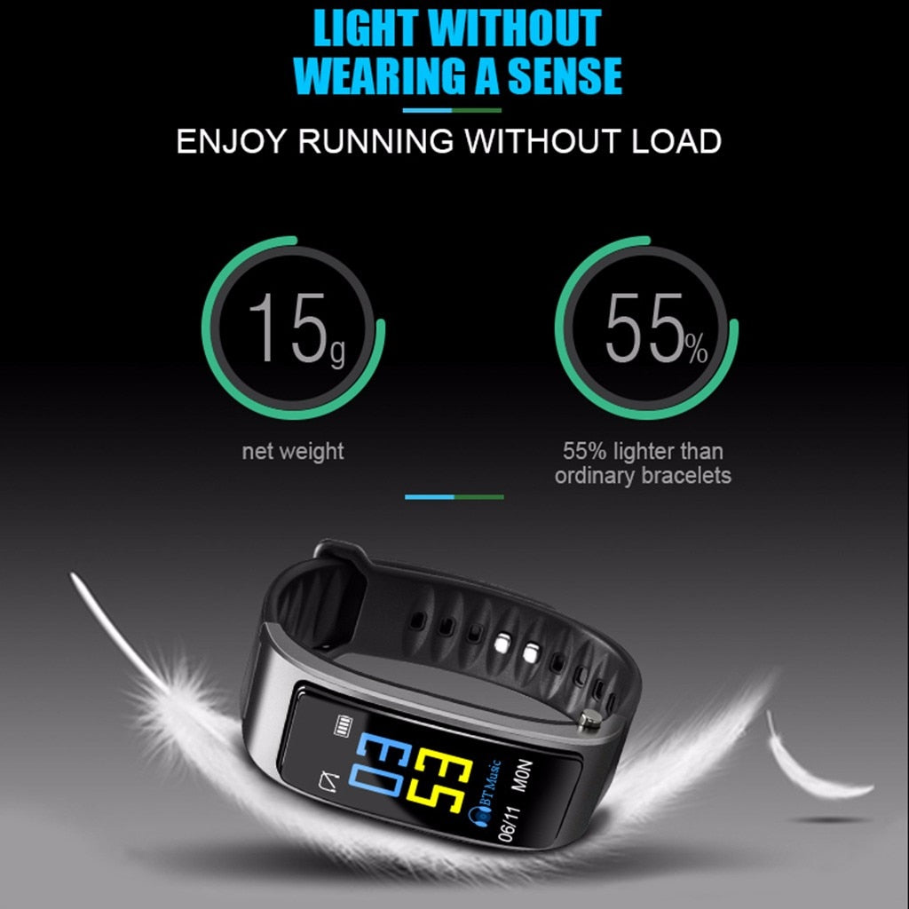 Hot  Y3Plus 2 in 1 Smart Bracelet With