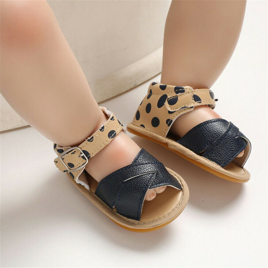 Newborn Infant Baby Girls Boys Sandals Shoes Solid