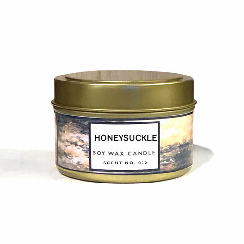 Honeysuckle Scented Soy Wax Candle Secondary image