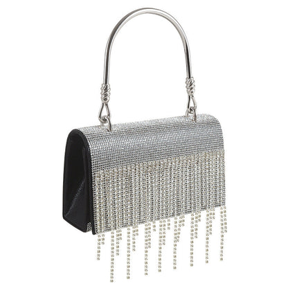 Bling Diamonds Rhinestone Tote Women Bags Purse Prom Evening Cltuch