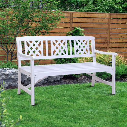 Gardeon Wooden Garden Bench 3 Seat Patio Furniture Timber Outdoor