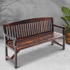 Gardeon Wooden Garden Bench Chair Natural Outdoor Furniture Décor