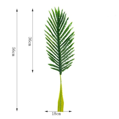 One Piece monstera artificial plants plastic tropical palm tree leaves