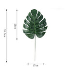 One Piece monstera artificial plants plastic tropical palm tree leaves