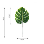 One Piece monstera artificial plants plastic tropical palm tree leaves