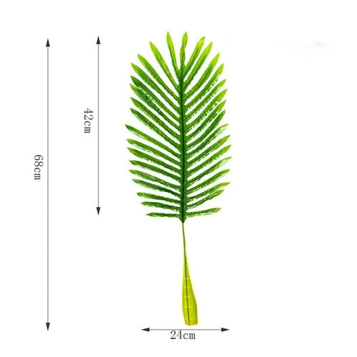 One Piece monstera artificial plants plastic tropical palm tree leaves