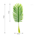 One Piece monstera artificial plants plastic tropical palm tree leaves