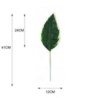 One Piece monstera artificial plants plastic tropical palm tree leaves