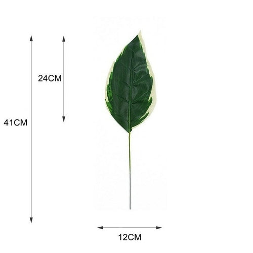 One Piece monstera artificial plants plastic tropical palm tree leaves