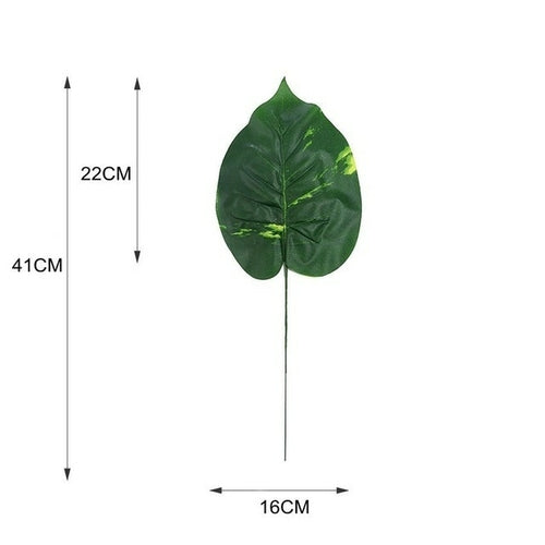 One Piece monstera artificial plants plastic tropical palm tree leaves