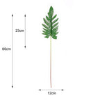 One Piece monstera artificial plants plastic tropical palm tree leaves