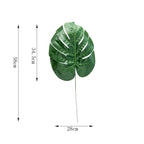 One Piece monstera artificial plants plastic tropical palm tree leaves