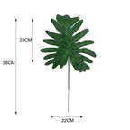 One Piece monstera artificial plants plastic tropical palm tree leaves
