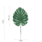 One Piece monstera artificial plants plastic tropical palm tree leaves