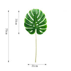 One Piece monstera artificial plants plastic tropical palm tree leaves