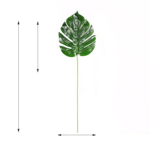One Piece monstera artificial plants plastic tropical palm tree leaves