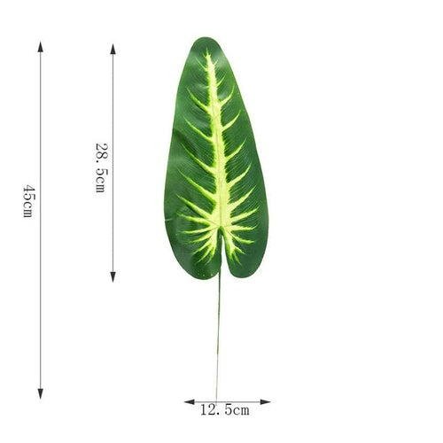 One Piece monstera artificial plants plastic tropical palm tree leaves