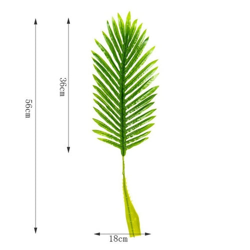One Piece monstera artificial plants plastic tropical palm tree leaves