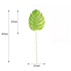 One Piece monstera artificial plants plastic tropical palm tree leaves