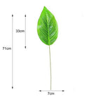 One Piece monstera artificial plants plastic tropical palm tree leaves