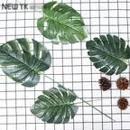 One Piece monstera artificial plants plastic tropical palm tree leaves