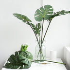 One Piece monstera artificial plants plastic tropical palm tree leaves