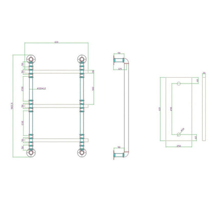 Artiss Display Shelves Wall Brackets Bookshelf Industrial DIY Pipe