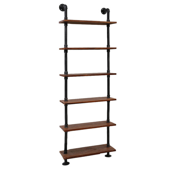 Artiss Rustic Wall Shelves Display Bookshelf Industrial DIY Pipe Shelf